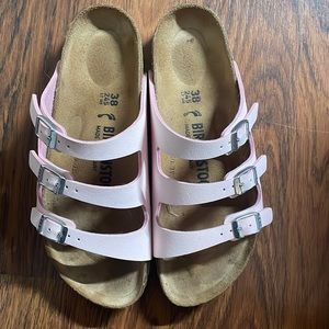 birkenstocks pink size 7